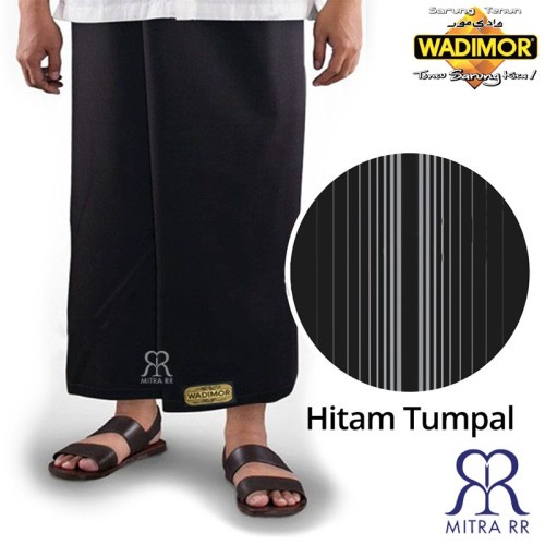 Wadimor HITAM POLOS TUMPAL dan NON TUMPAL DUPLEK TERMURAH // Sarung tenun pria wadimor motif horison horizon murah