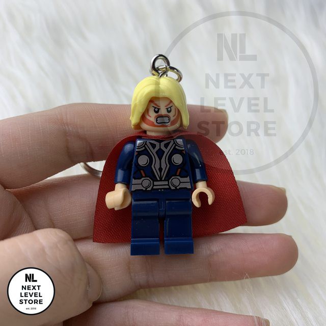 Gantungan Kunci LEGO Minifigure Avengers Thor 1 KEYCHAIN