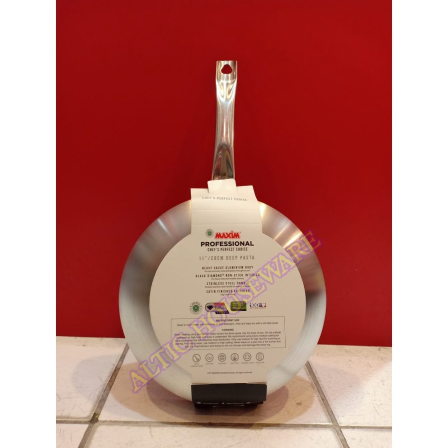 MAXIM Profesional Pasta Pan Frypan 28 cm - 13177