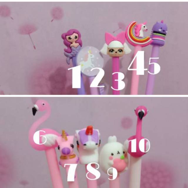 

Pulpen Karakter Lucu