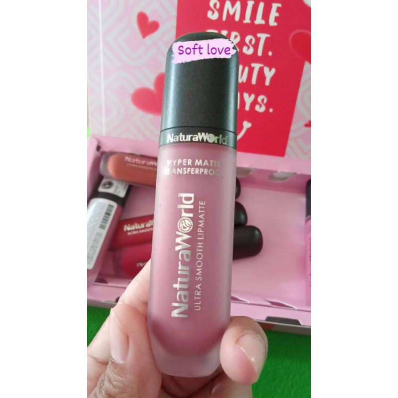 LIPMATTE HYPERMATTE NATURAWORLD "SOFT LOVE"