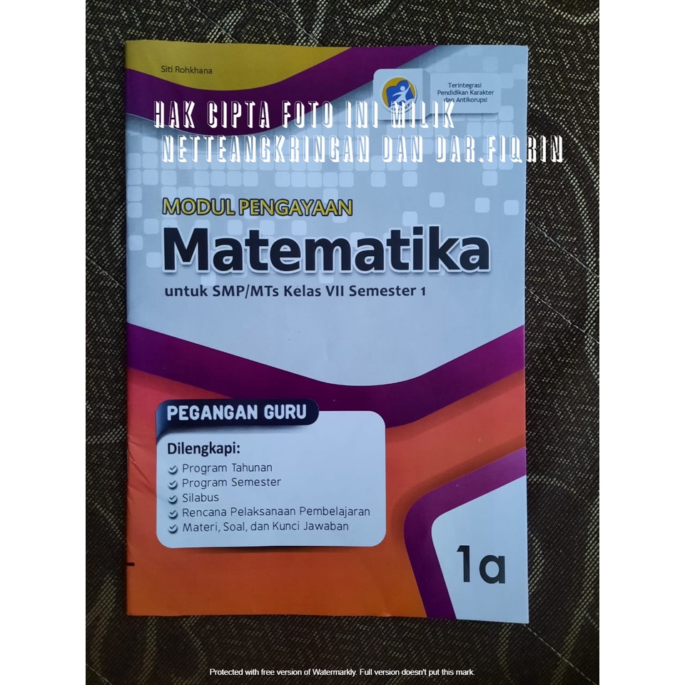 Buku Pegangan Guru SMP K13 Matematika Semester 1 kelas 7 8 9 Revisi 2018 Kartika-7