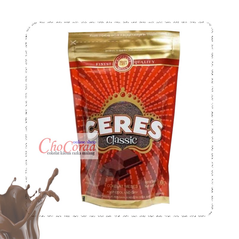 

Ceres Classic Chocolate Meises zipper pack 500g