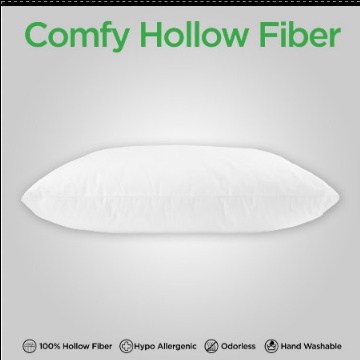 NUTTY NUT BANTAL Comfy Hollow Fiber 45 cm X 65 cm Bantal Empuk