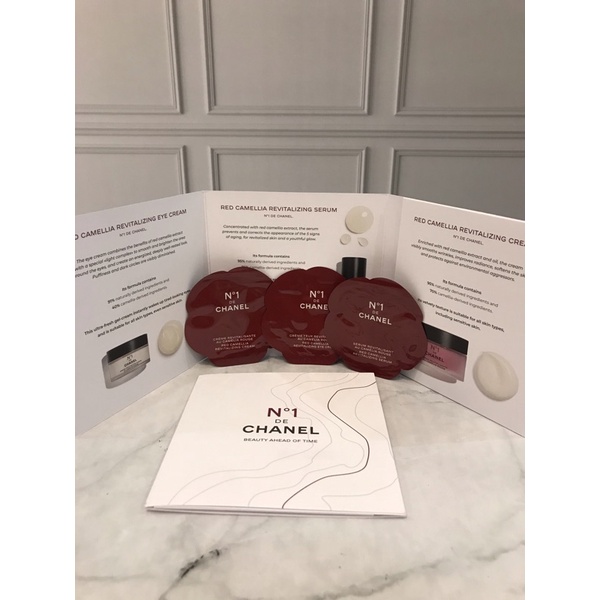 Chanel No.1 Skincare sample card