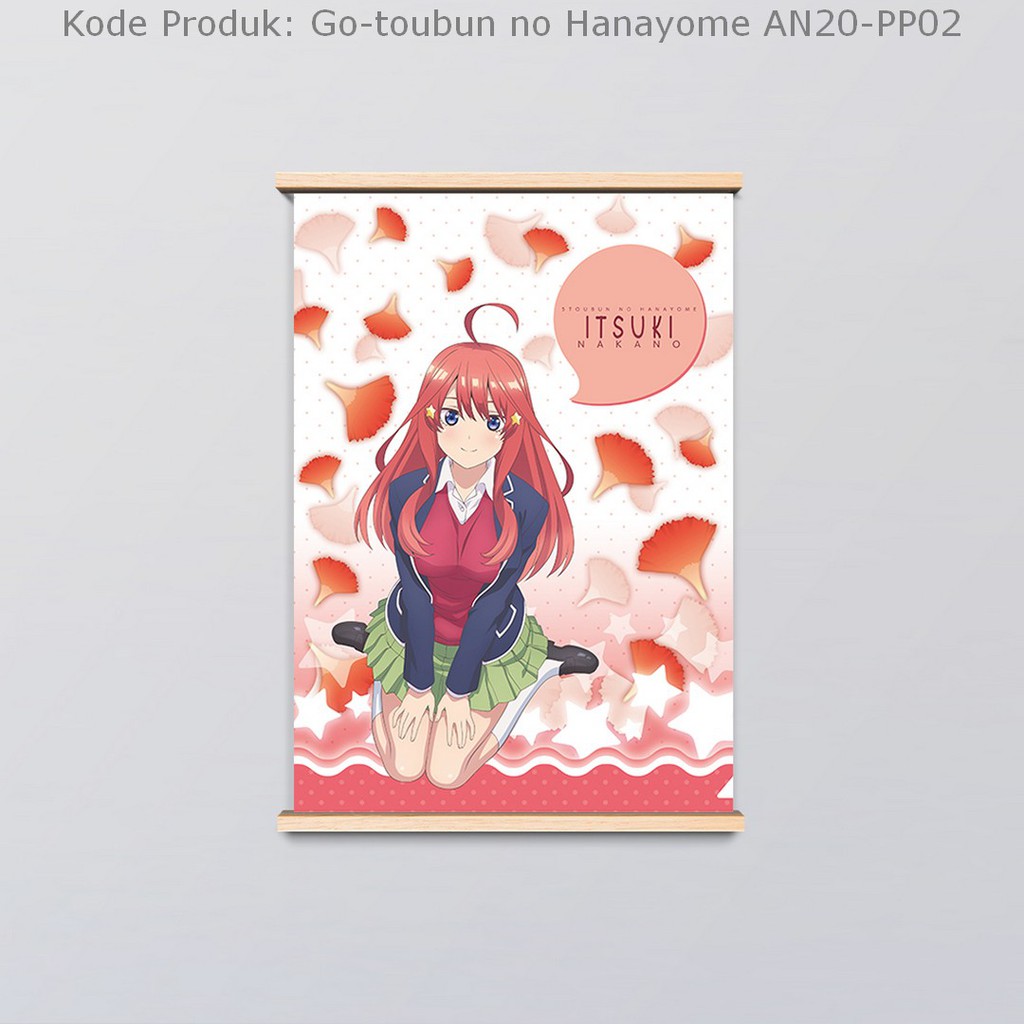Jual Poster Dinding Anime Go-Toubun No Hanayome A3,A2,A1 Jumbo