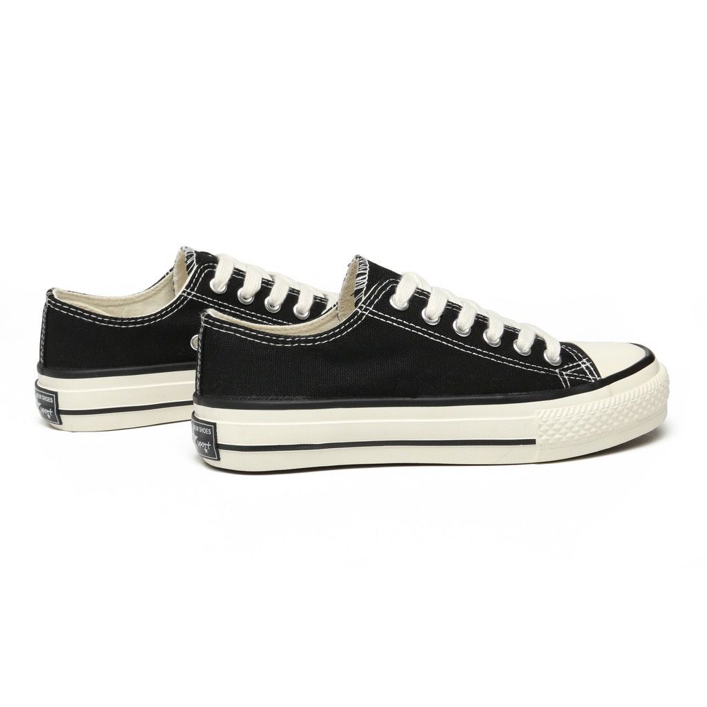 ( READY ) SEPATU CONVERS CLASSIC PENDEK HITAM | MADE IN VIETNAM I SEPATU PRIA DAN WANITA I 70'S LOW I SEPATU CASUAL