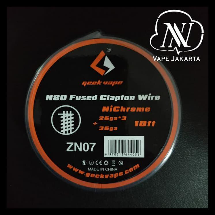 Ni80 Vorgefertigte Spulen 10 Stück - Quad-Core Fused Clapton 0.45 Ohm, 26GA*4+36GA