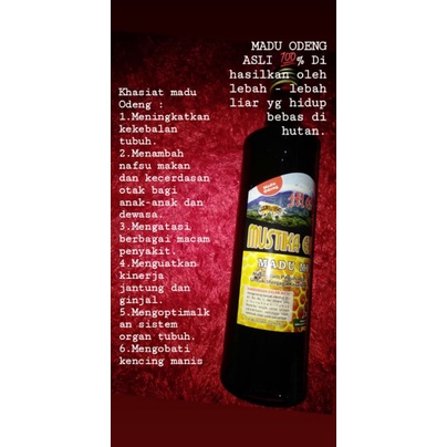 

MADU ODENG ASLI 100% ALAMI