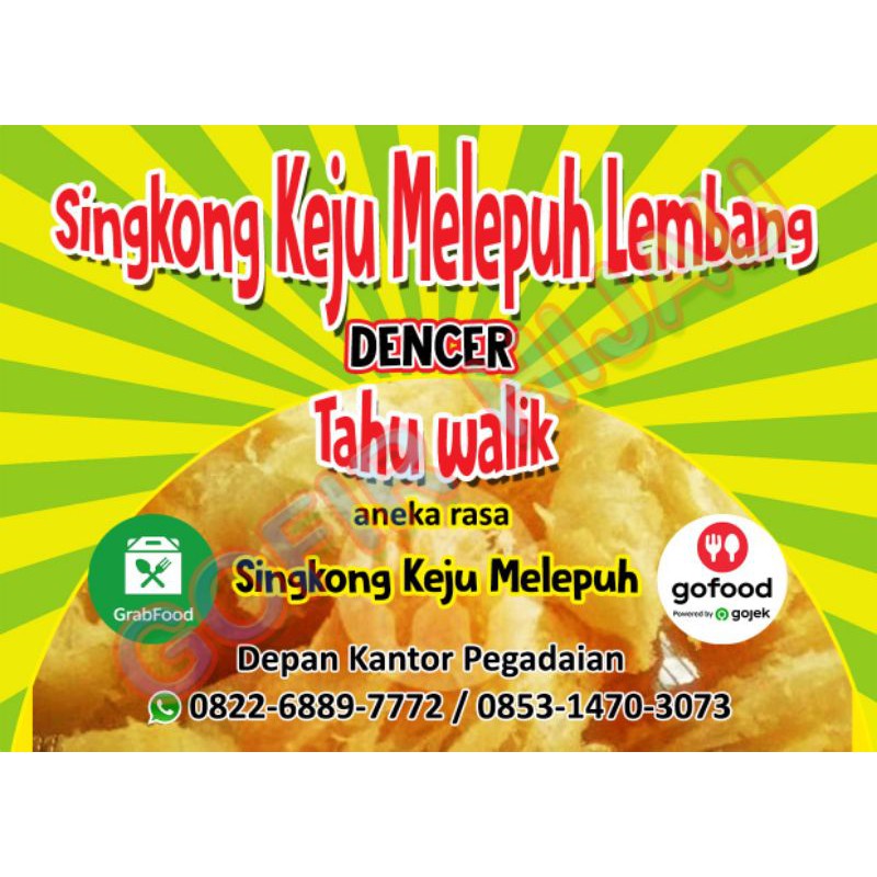 

singkong keju melepuh box besar