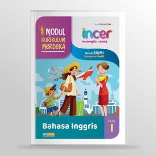 Jual Buku Modul Bahasa Inggris SD/MI Kelas 1 Incer K-Merdeka Kurmer ...