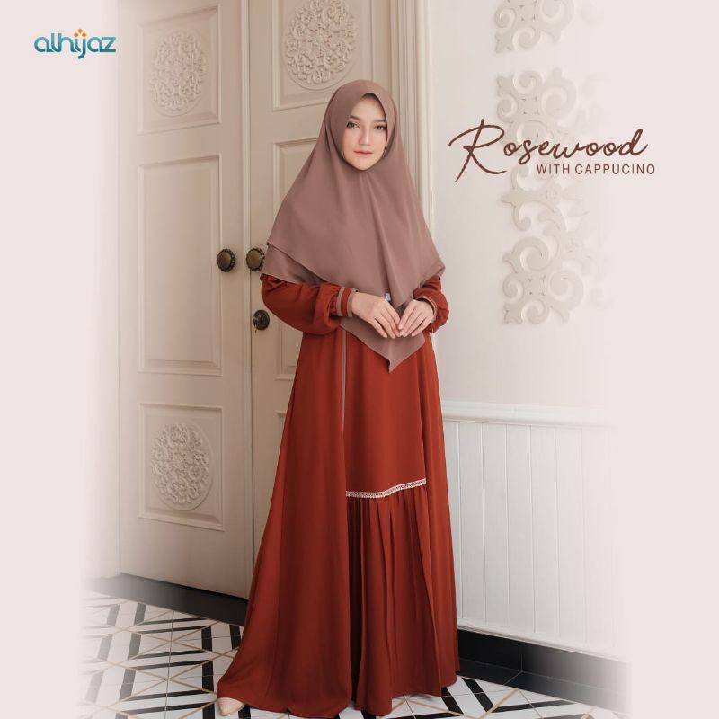 Napisa Gamis Set Hijab by Al Hijaz Rosewood