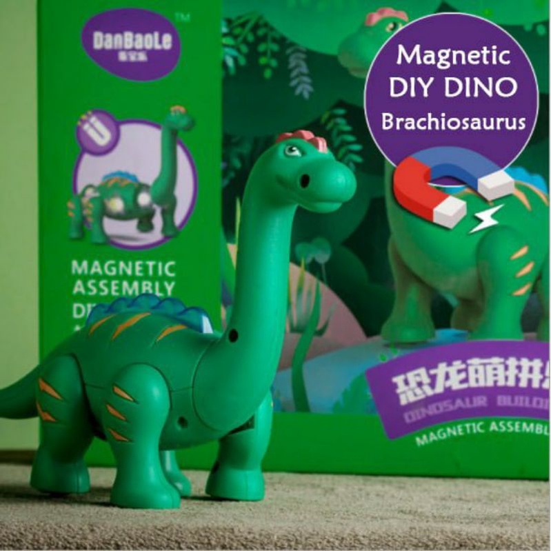 MAINAN DINO MAGNETIC/ DIY DINO MAGNETIC