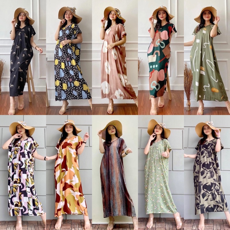 Daster Kekinian | Daster Busui | Baju Daster Kekinian | Daster Rayon | Daster Rayon Non Ruffle