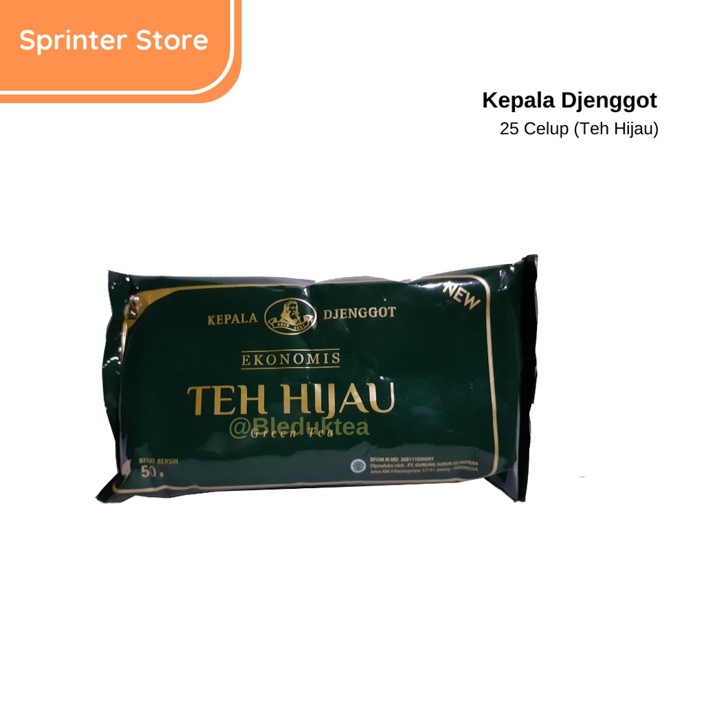 

Teh Hijau Kepala Djenggot Sachet 50 Gram