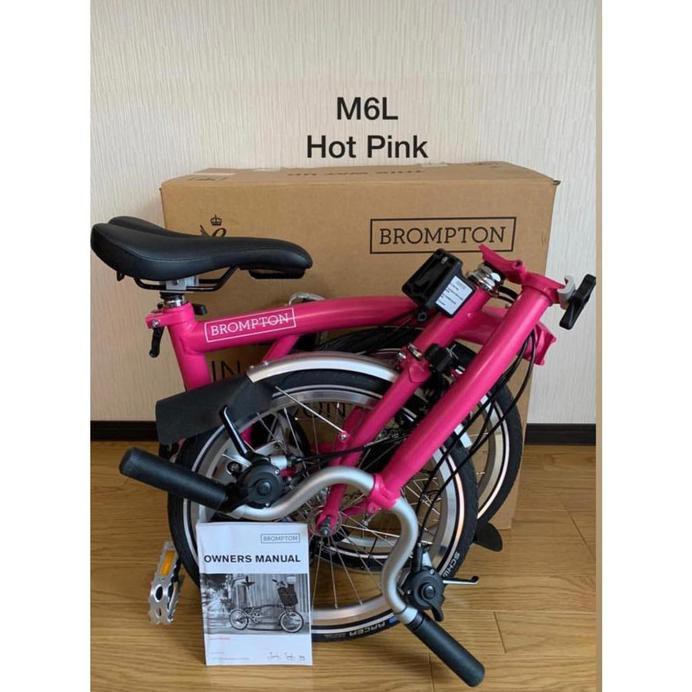 Brompton M6L Hot Pink