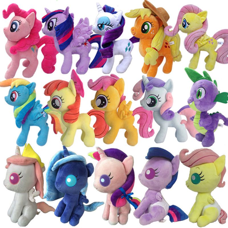 Boneka My Little Pony Ukuran 30cm Untuk Anak