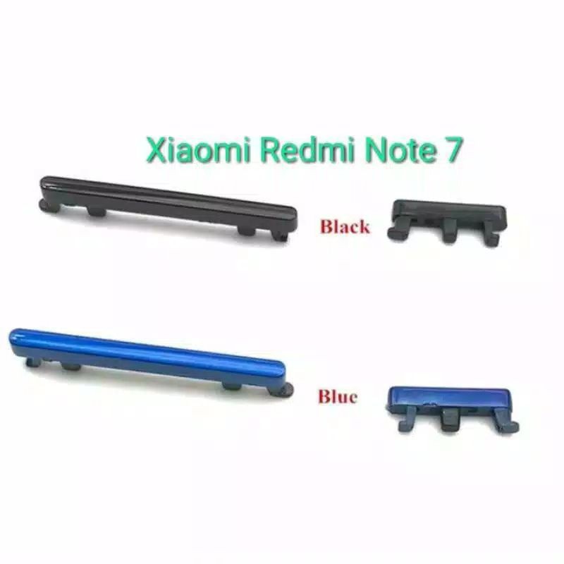 TOMBOL LUAR ON OFF VOLUME XIAOMI REDMI NOTE 7 / REDMI 7 ORIGINAL