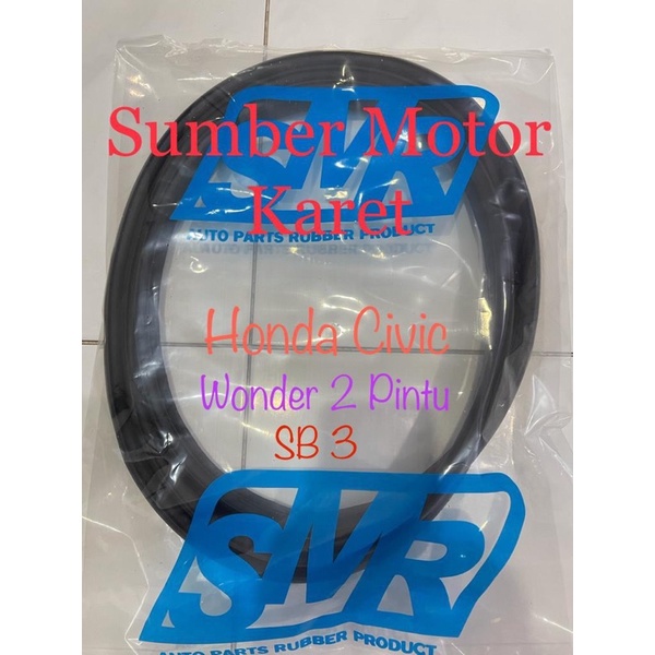 Karet Bagasi Honda Civic Wonder 2 Pintu (SB 3)