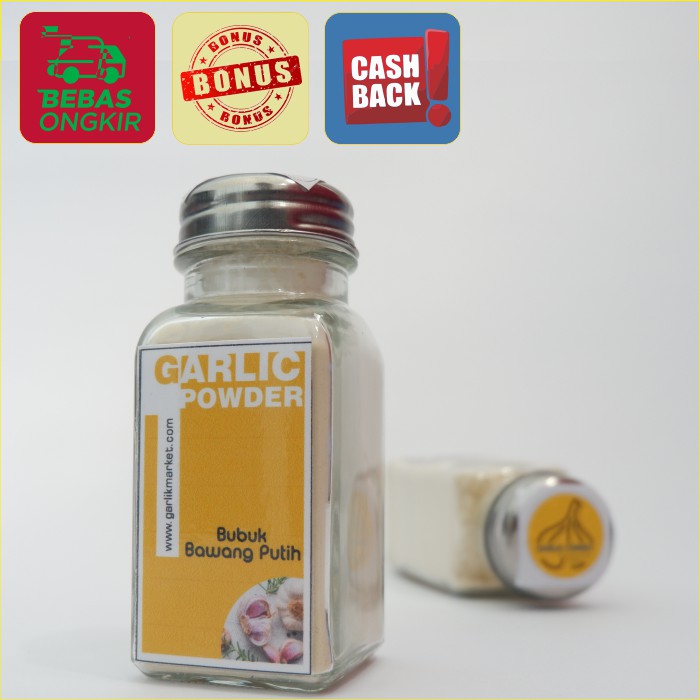 

Bawang Putih Bubuk, Premium Garlic Powder, gross. 125gr