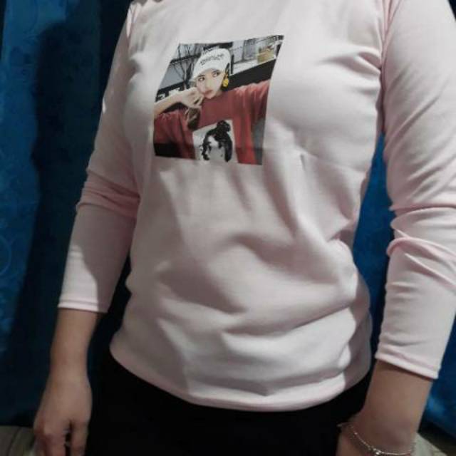 Korean Style Kaos lengan panjang import