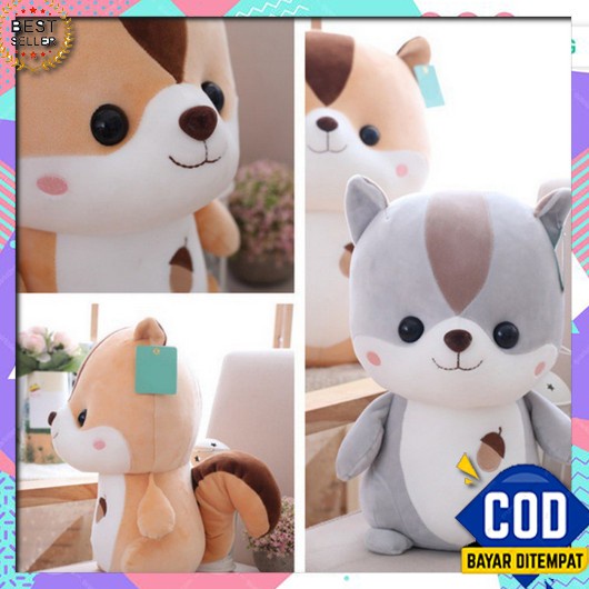 Boneka Boba Beranak 5 Led Boneka Boba Terbaru Viral Boneka Boba Lucu D Boneka Tupai Cute Squirrel