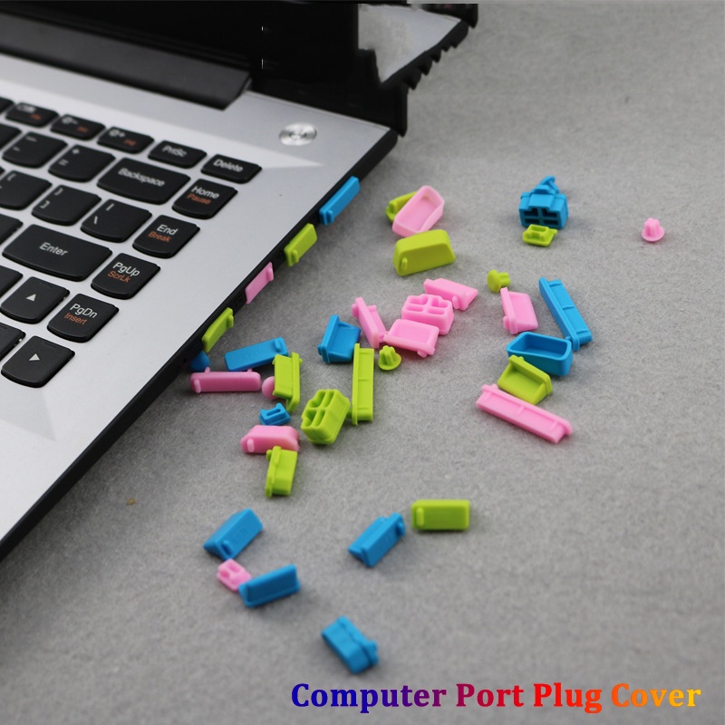 Penutup Port Laptop / Dust Plug Laptop Notebook isi Paket 16pcs AK004