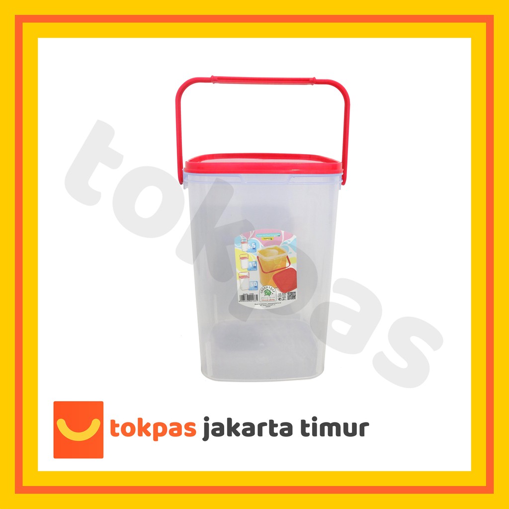 GOSEND GRAB ONLY Akuarium Es Buah 15 L Green Leaf Abella 0166