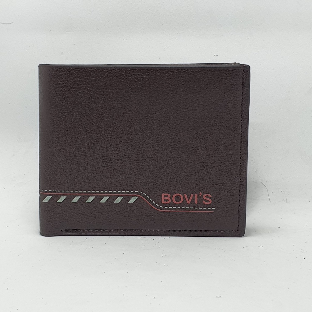 Dompet Pria Bovis Import Original Harga Murah Model Keren dan Terbaru Kualitas Distro Bahan Kulit PU