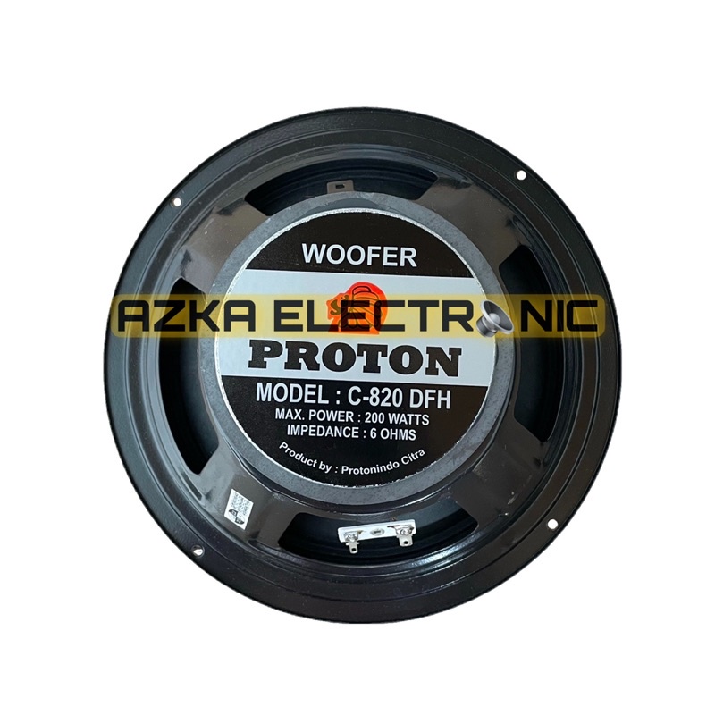 Speaker Proton 8 Inch C820 DFH Full Range 200W