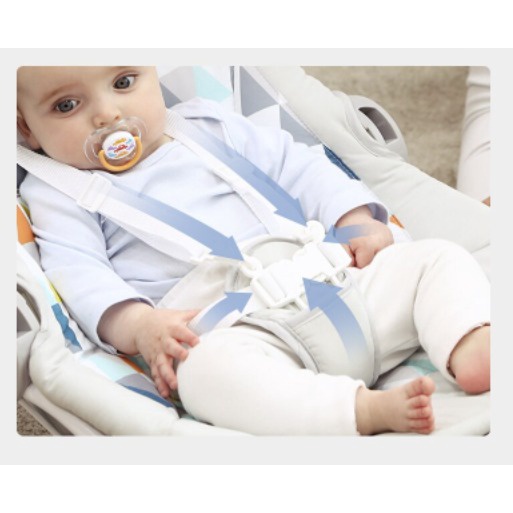 Ayunan Bayi Goyang Otomatis Baby Electric Auto Swing Kursi Ayun + Music + Meja Makan BPA Free Mainan MARIBEL