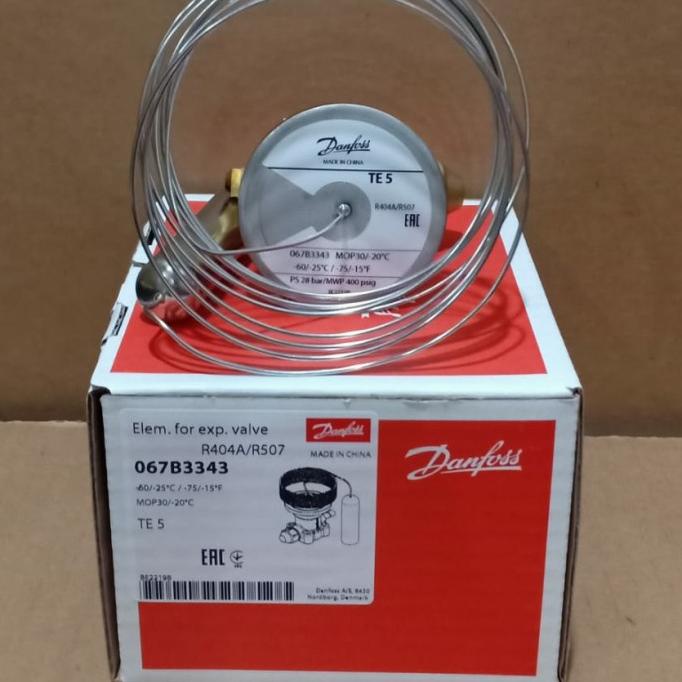 Jual DANFOSS VALVE EXPANSION FOR R404A/R507 (067B3343) Shopee Indonesia