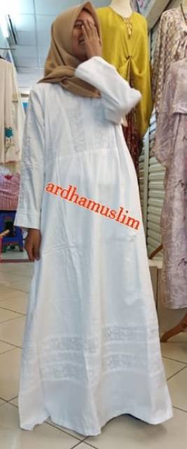 Gamis Haji Dan Umroh Katun Riday Warna Dan Motif Random