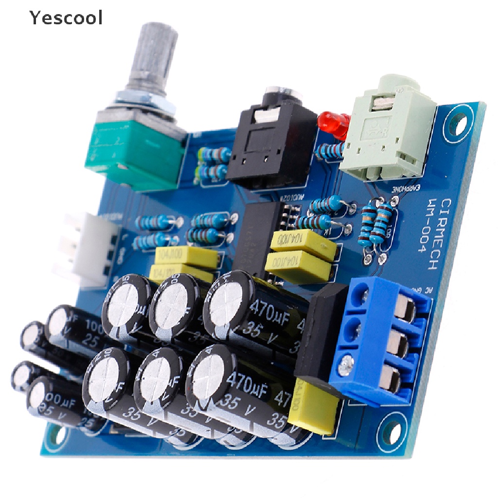 Yescool TPA6120 Board Amplifier Headphone HiFi TPA6120A2 Channel Ganda