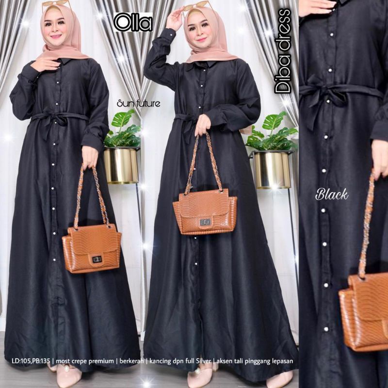 (NEW)GAMIS WANITA OOTD FASHION MUSLiM//VELONA#2//LUNA//VITARA//KALANA/'DERISA//TULIP/GAYOLA/YUKA/POKY/LIONA/CORLA/KOLINDA#2 BY PINKAN //DIBA BY OLLA STORE