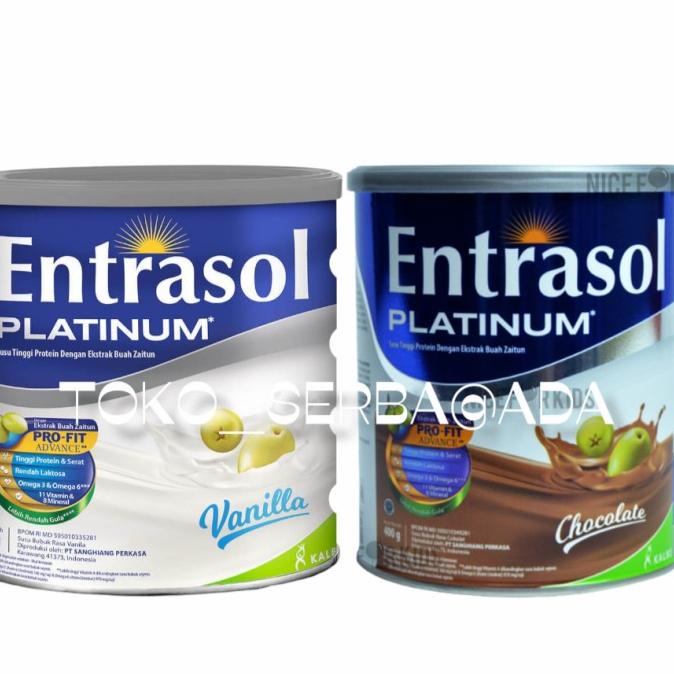 

[COD] Entrasol platinum 400gr / entrasol senior susu kalsium untuk tulang [COD]