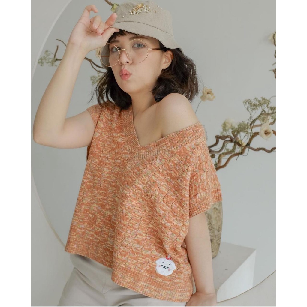 Bebeplum Ice Cream Vest knit [New with Tag ] Ready dg Warna Baru