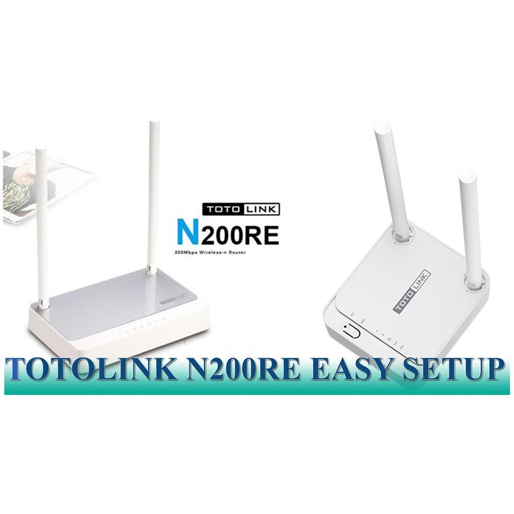 ROUTER TOTOLINK MINI WIRELESS N ROUTER 300Mbps N200RE N 200 RE N 200RE Resmi EASY SETUP ORIGINAL