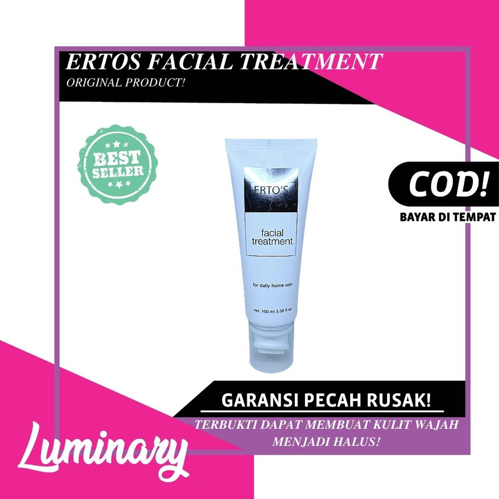 ERTOS FACIAL TREATMENT ORIGINAL BPOM SABUN CUCI MUKA PEMBERSIH WAJAH PERAWATAN WAJAH PEMBERSIH MUKA