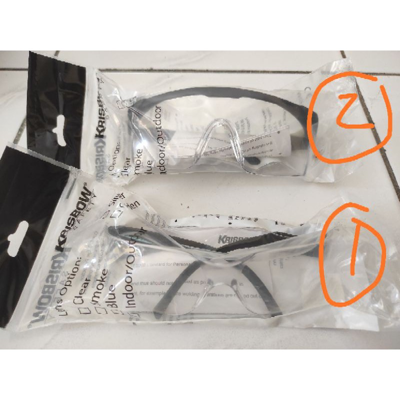 Kacamata Safety Krisbow Clear