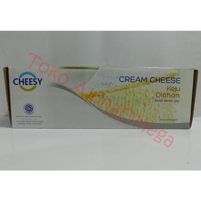 

(BISA COD) Cheesy Cream Cheese Keju Olahan 2kg