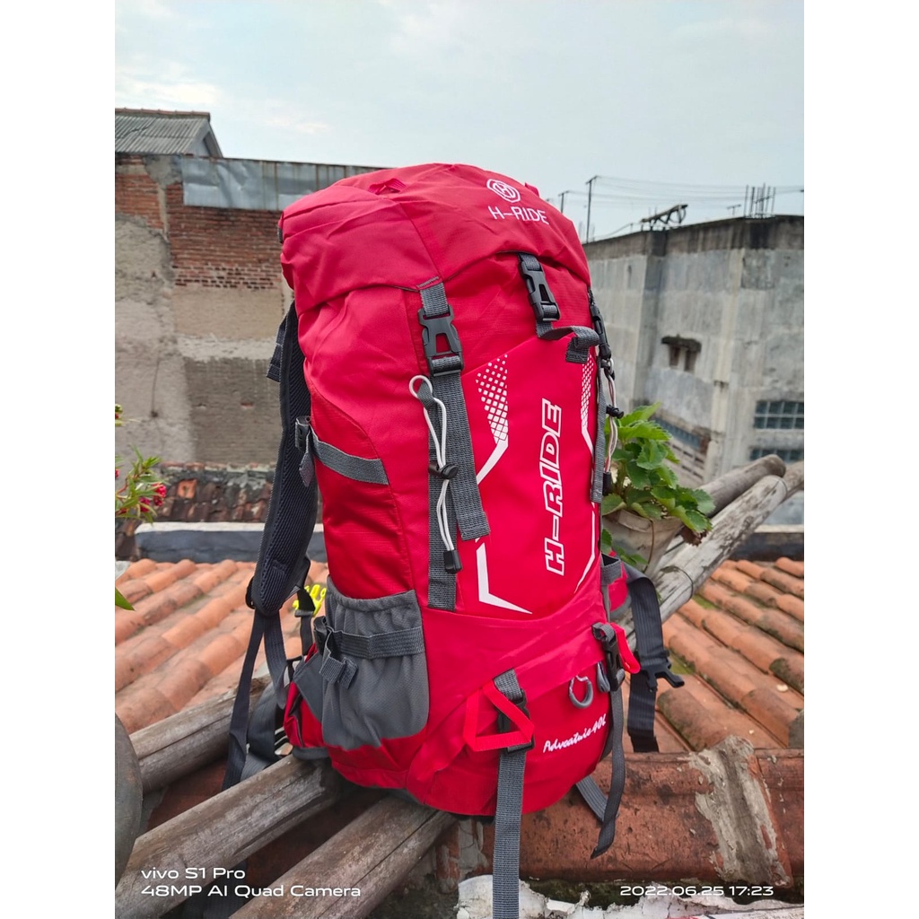 Terbaru Tas Gunung H-Ride 40-50 Liter # Tas Camping Original # Tas Outdoor Berkualitas # tas kerill 