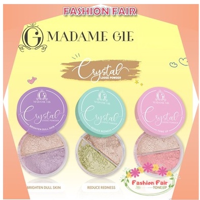 Fashion Fair - Madame Gie Crystal Loose Powder - MakeUp Bedak Tabur