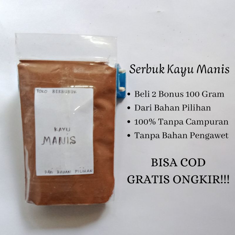 

Bubuk Serbuk Kayu Manis 500 Gram Asli Tanpa Campuran Bahan Lain Organik Original