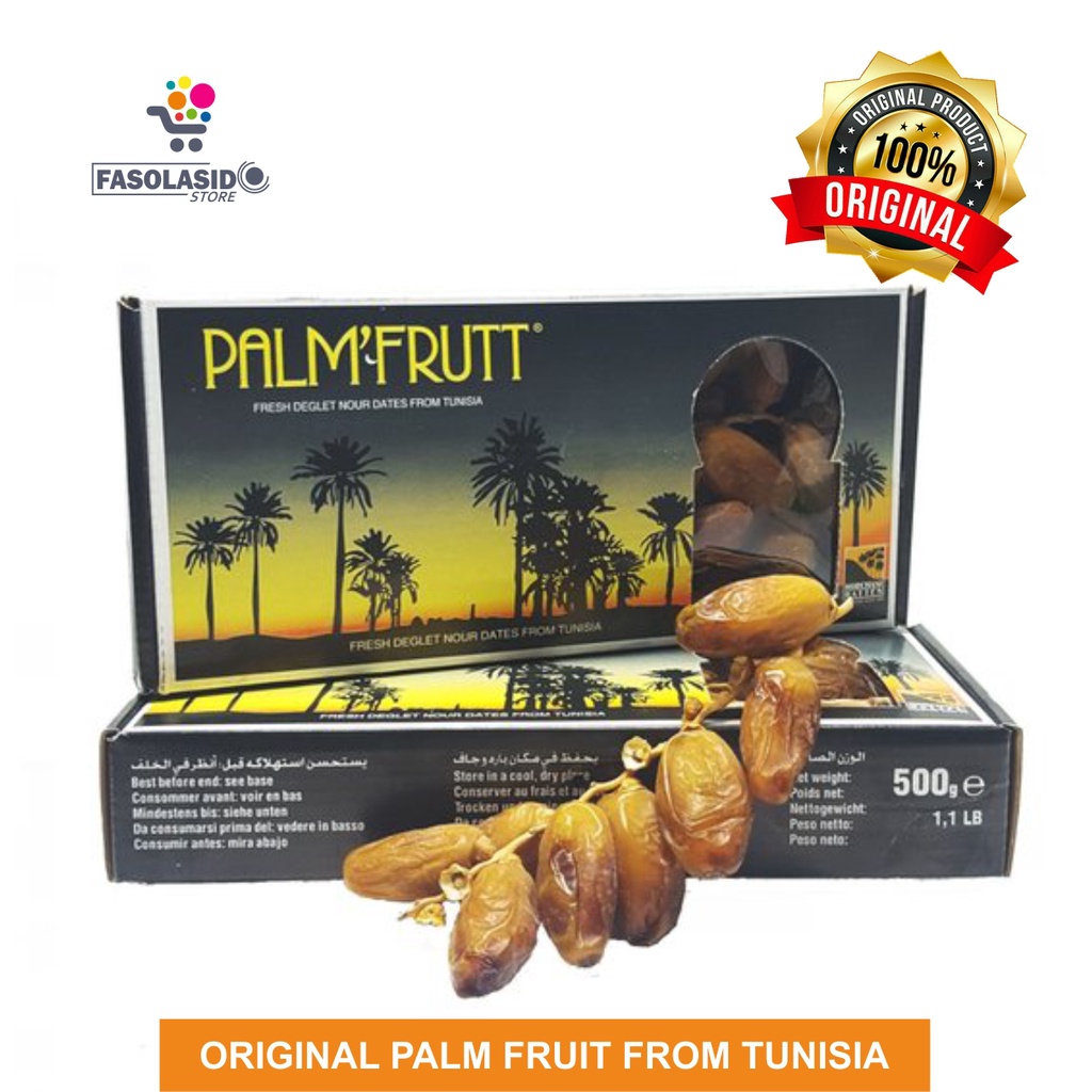 

KURMA PALM FRUIT 500gr ORIGINAL / KURMA TUNISIA PALM FRUIT / KURMA TANGKAI TUNISIA / KURMA MADU TUNISIA / KURMA 1/2 KG PALM FRUIT / KURMA