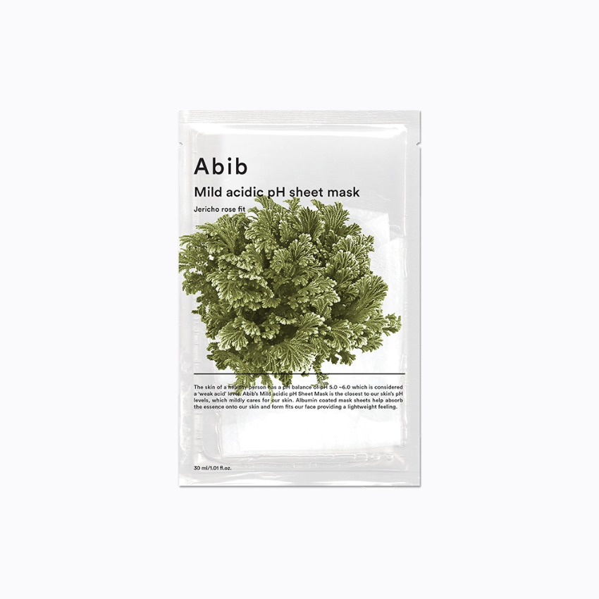 ABIB Mild acidic pH Sheet Mask Jericho Rose fit