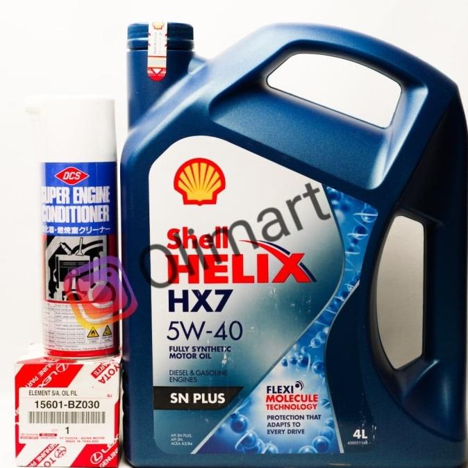 terlaris oli shell helix hx7/oli shell /oli filter ayla agya calya sigra