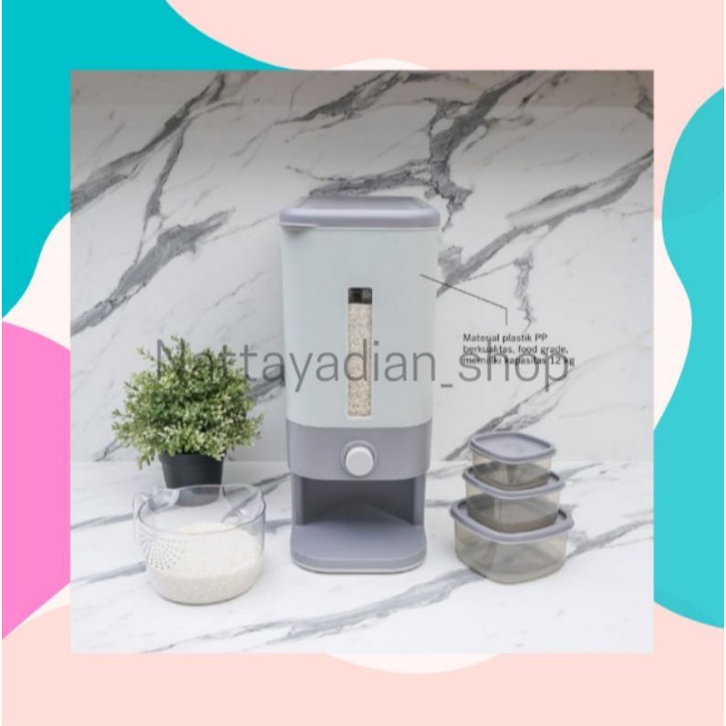 Technoplast Rice Keeper Abu Abu