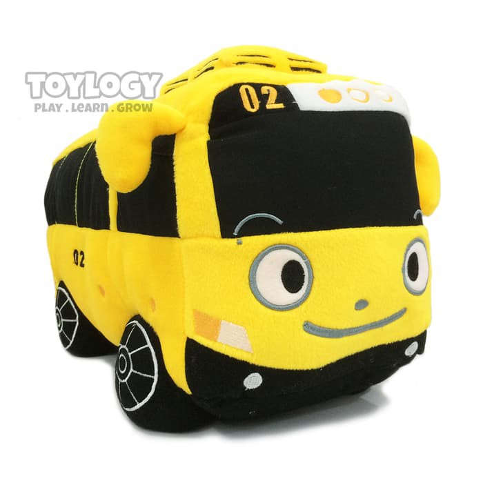 Boneka JUMBO Bus Tayo Karakter Lani - Kuning 50 cm Bordir