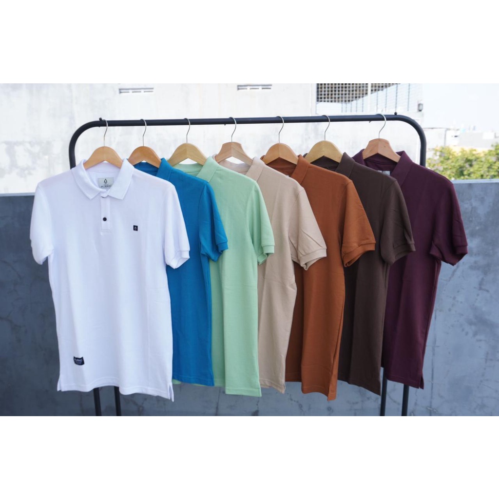 Mokokomo Atasan Wangky Pria Arka Lengan Pendek Polo Shirt Fashion Pria